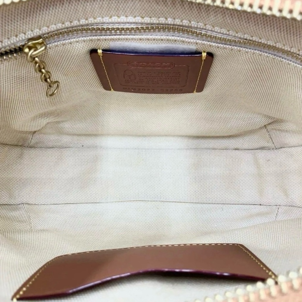 Coach Ergo Shoulder Bag Glove Tanned Leather Tan - Picture 14 of 15